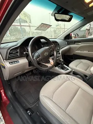 Hyundai Elantra Limited 2019 Red