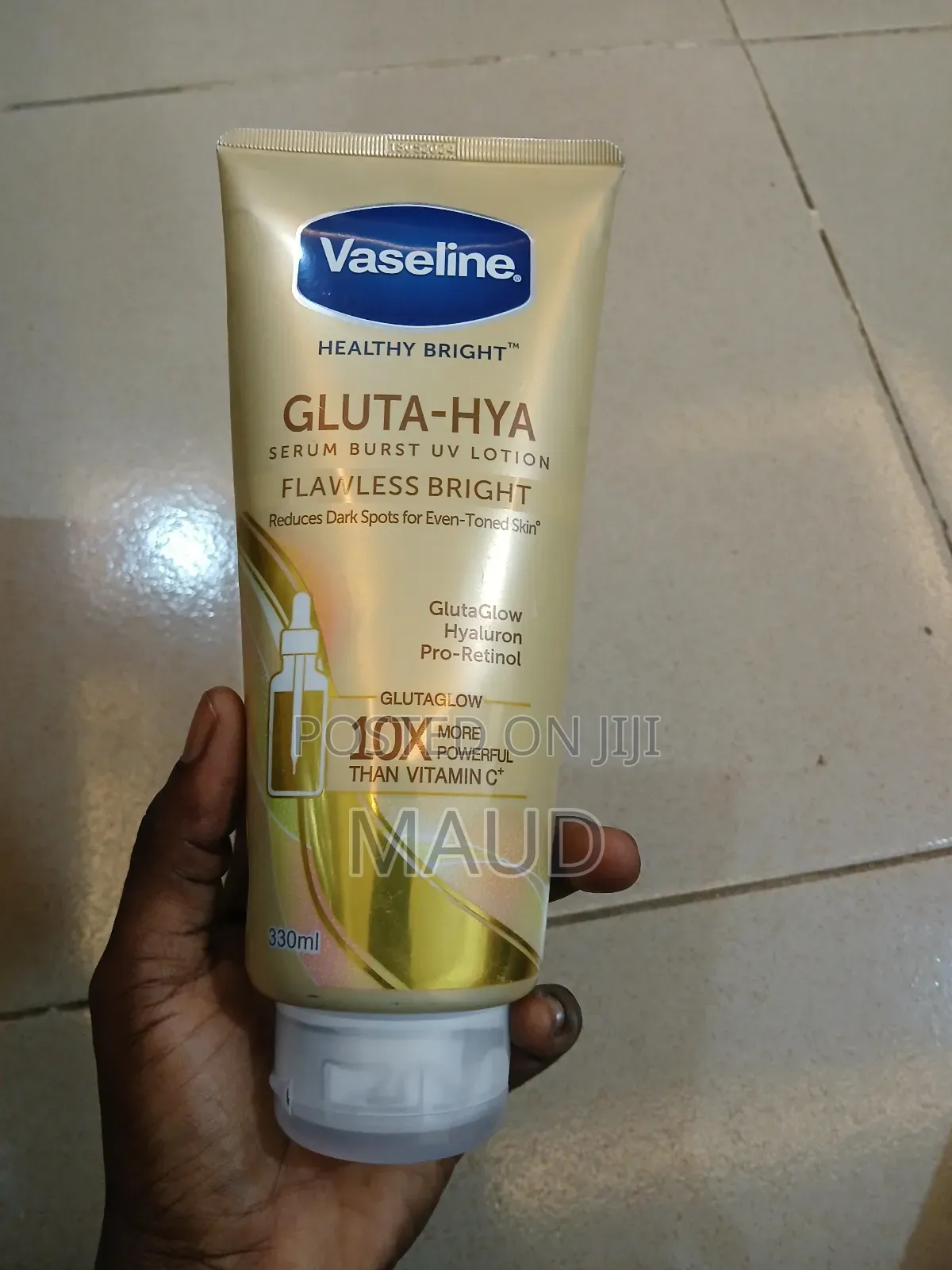 Vaseline Gluta-Hya Serum Burst Uv Lotion