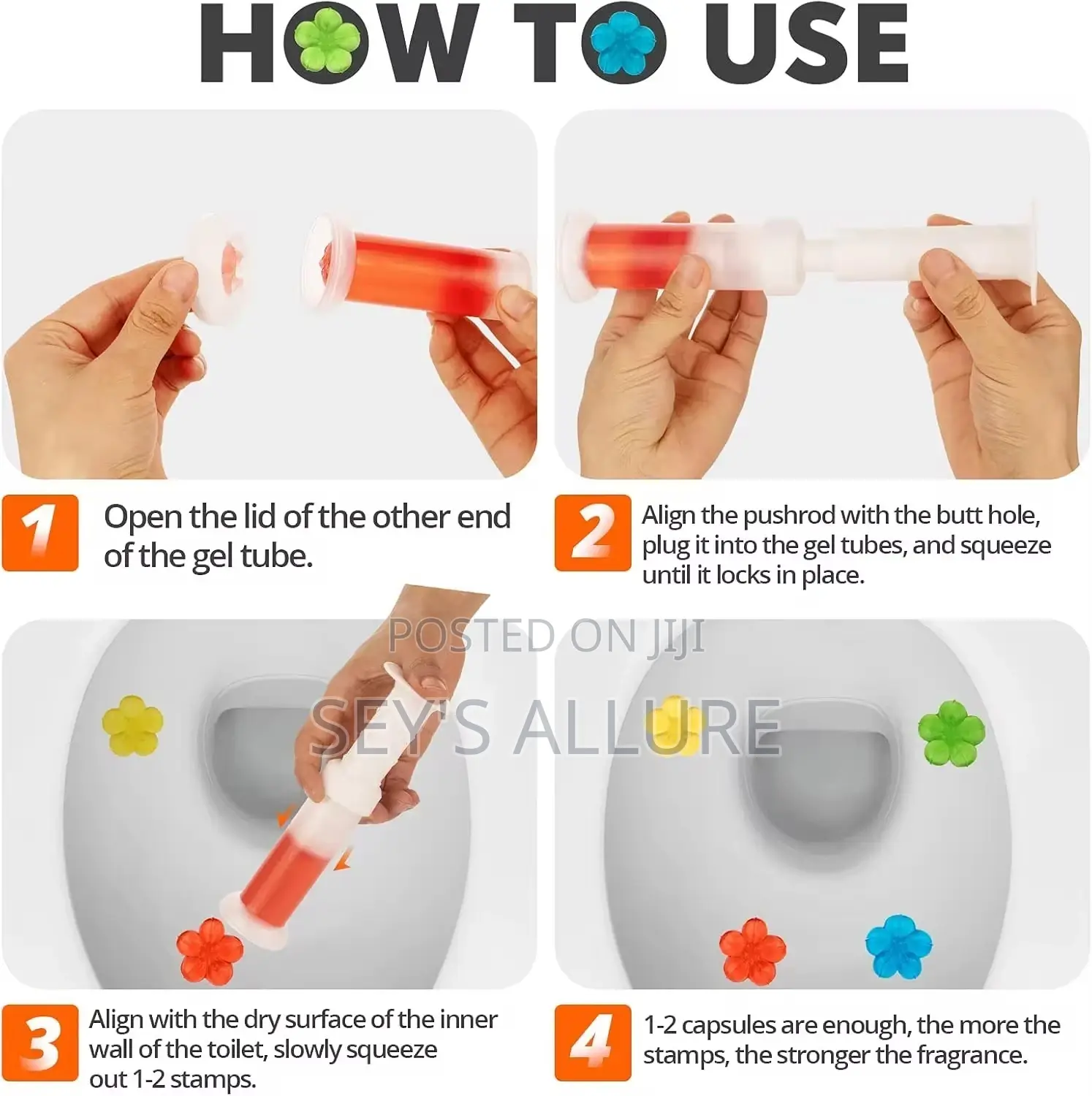 2pcs Toilet Deodorizer