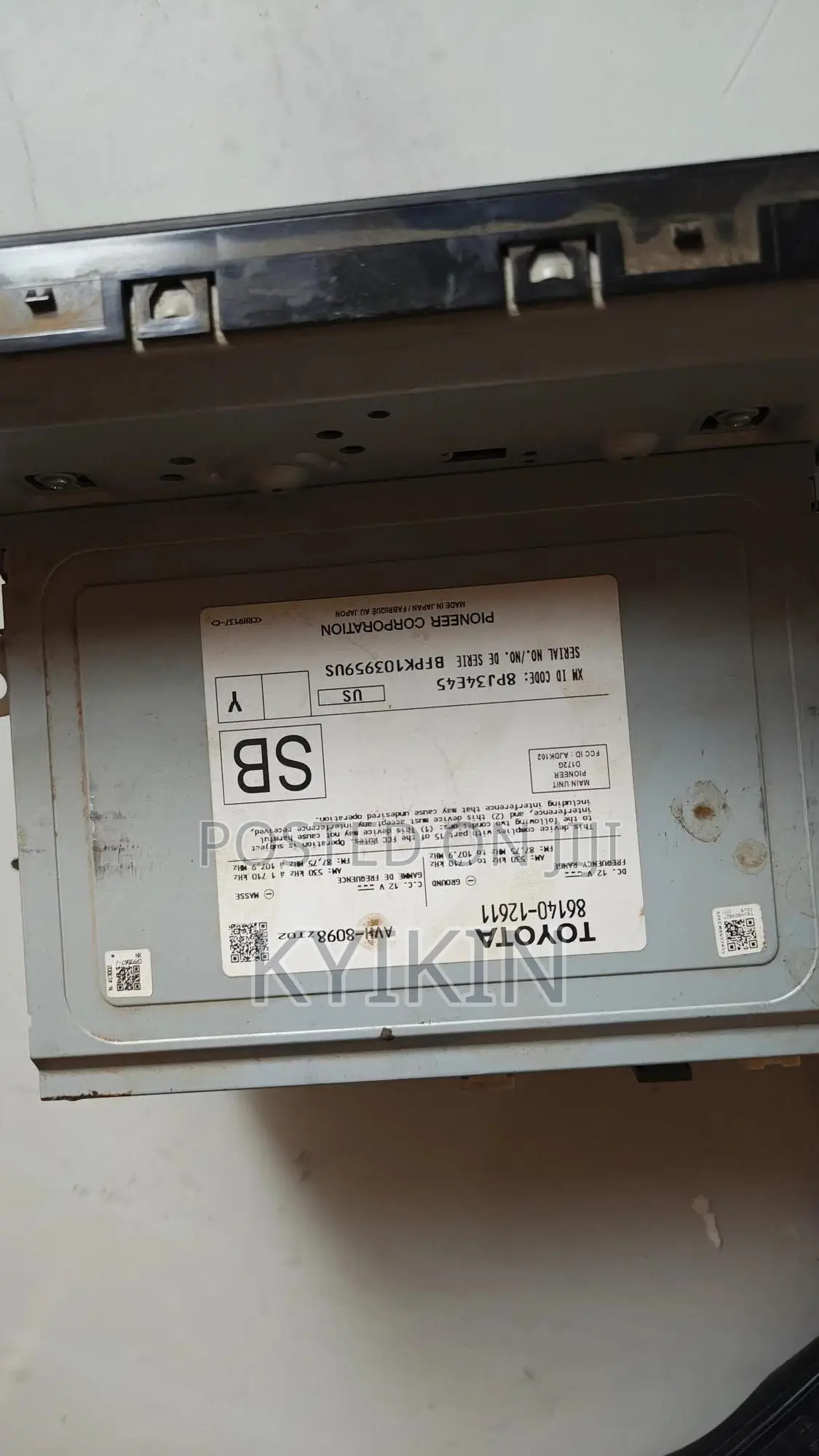 2022 Original Toyota Corolla Le Car Stereo