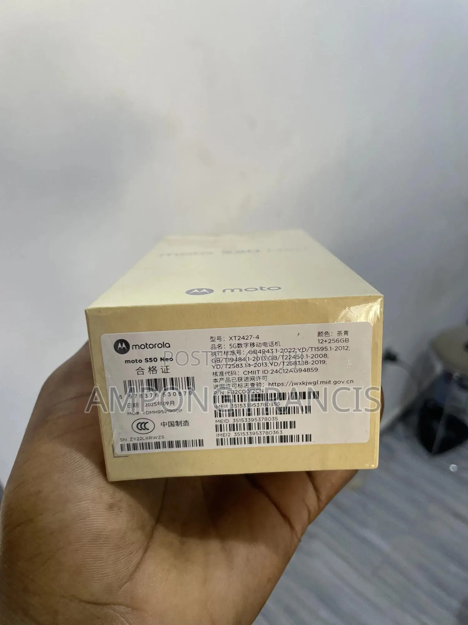 New Motorola Moto S50 256 GB