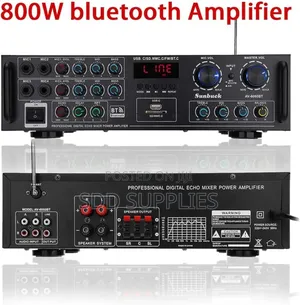 Quality Power Amplifier 5.1 Channel  800 Watts