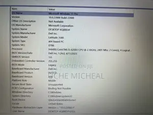Laptop Dell Latitude 3580 8GB Intel Core i5 SSD 256GB
