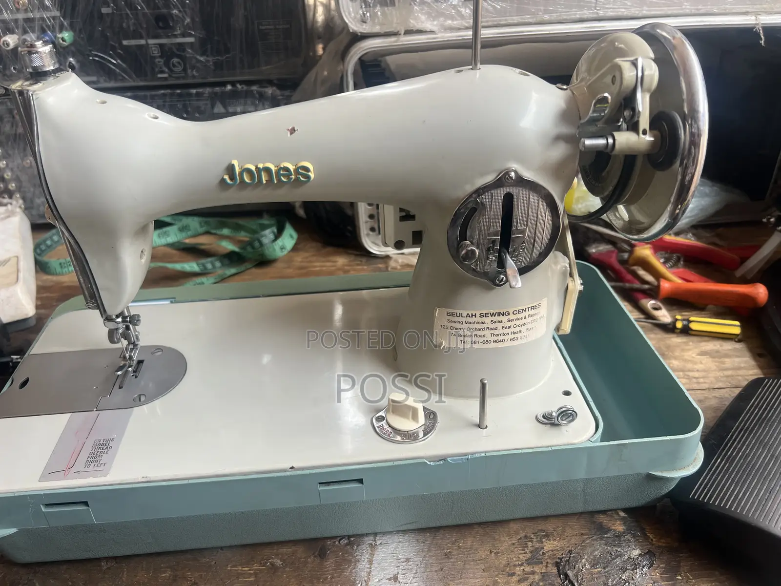 Jones Straight Stitch Sewing Machine