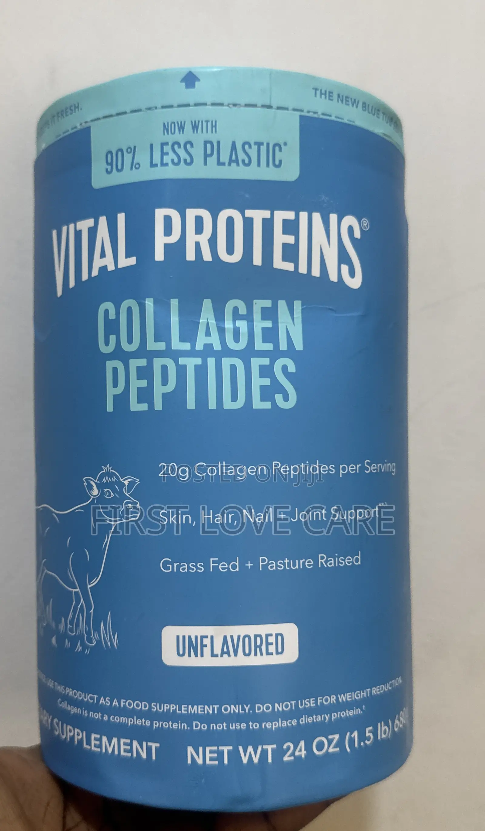 Vital Proteins Collagen Peptides Unflavored Netwt 24oz (1.5 Lb) 680 G