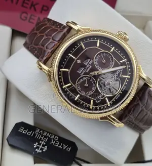 Patek Philippe Calatrava Automatic Men’S Leather Watch