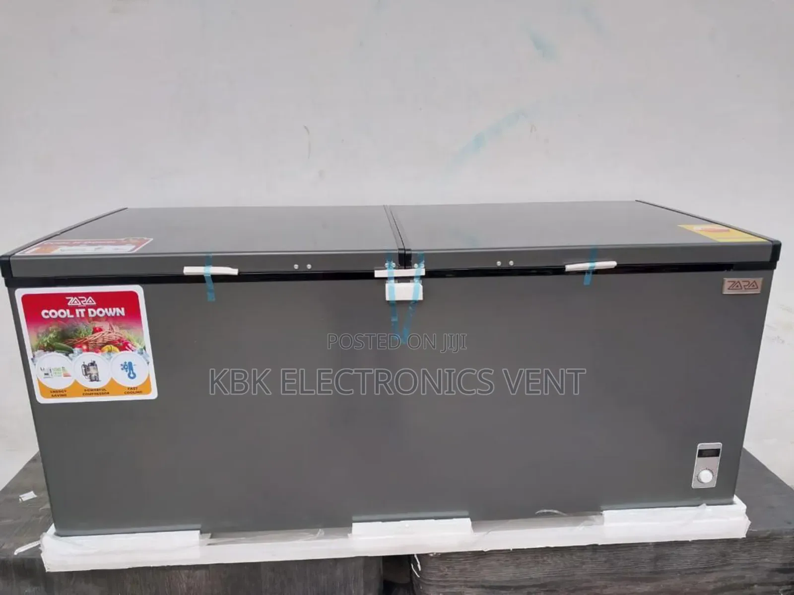 Zara 725liter Double Door Chest Freezer