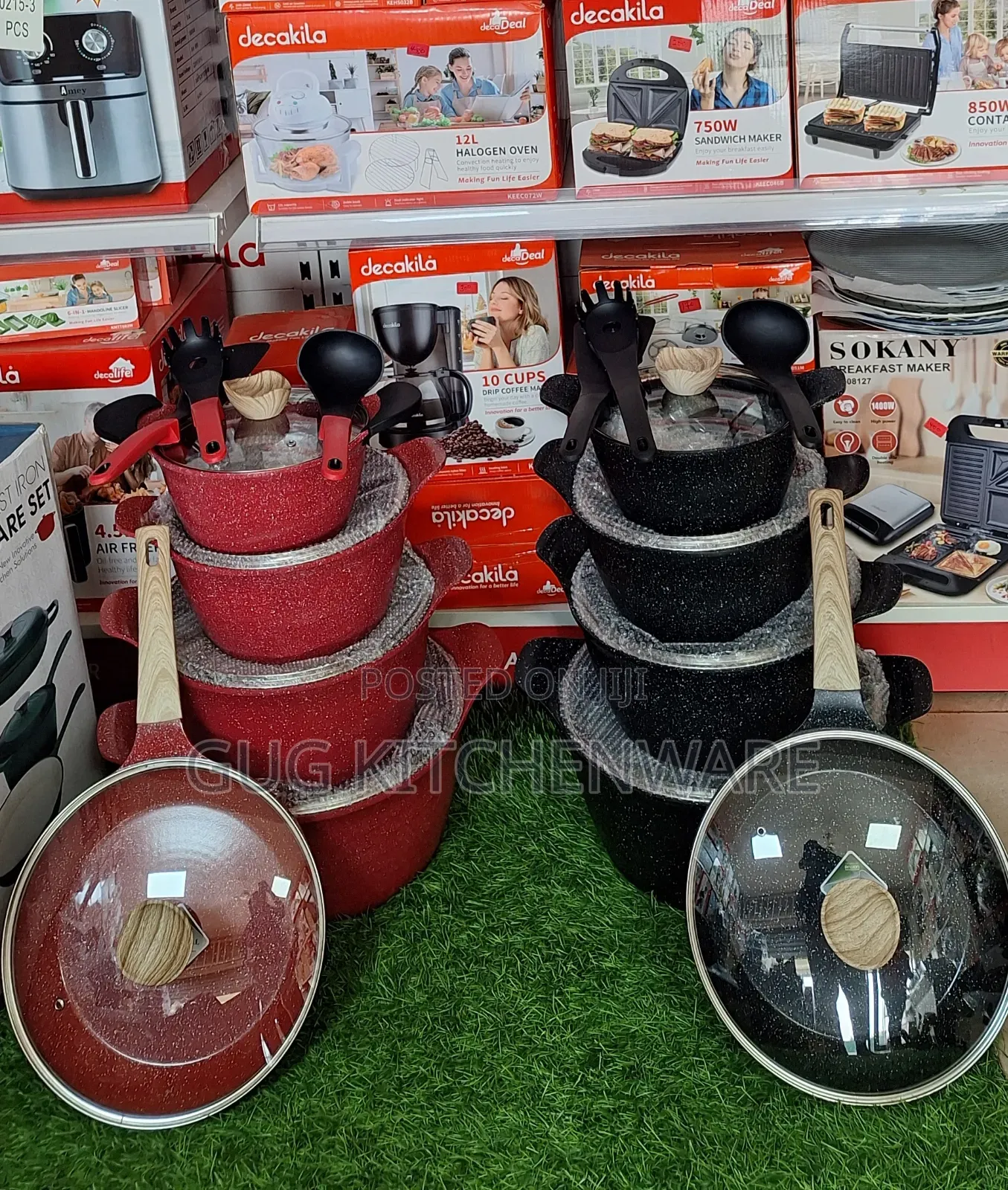 Kung Fu 15pcs Die-cast Cookware
