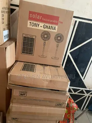 Rechargeable Solar Fans