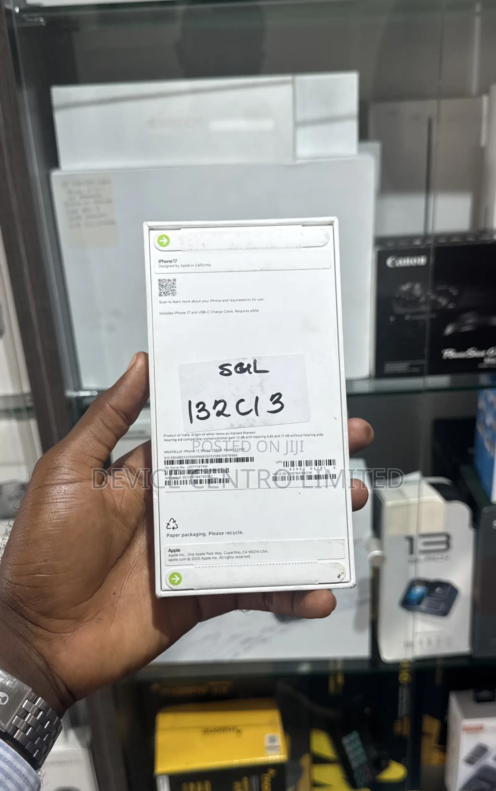 New Apple iPhone 17 256 GB White