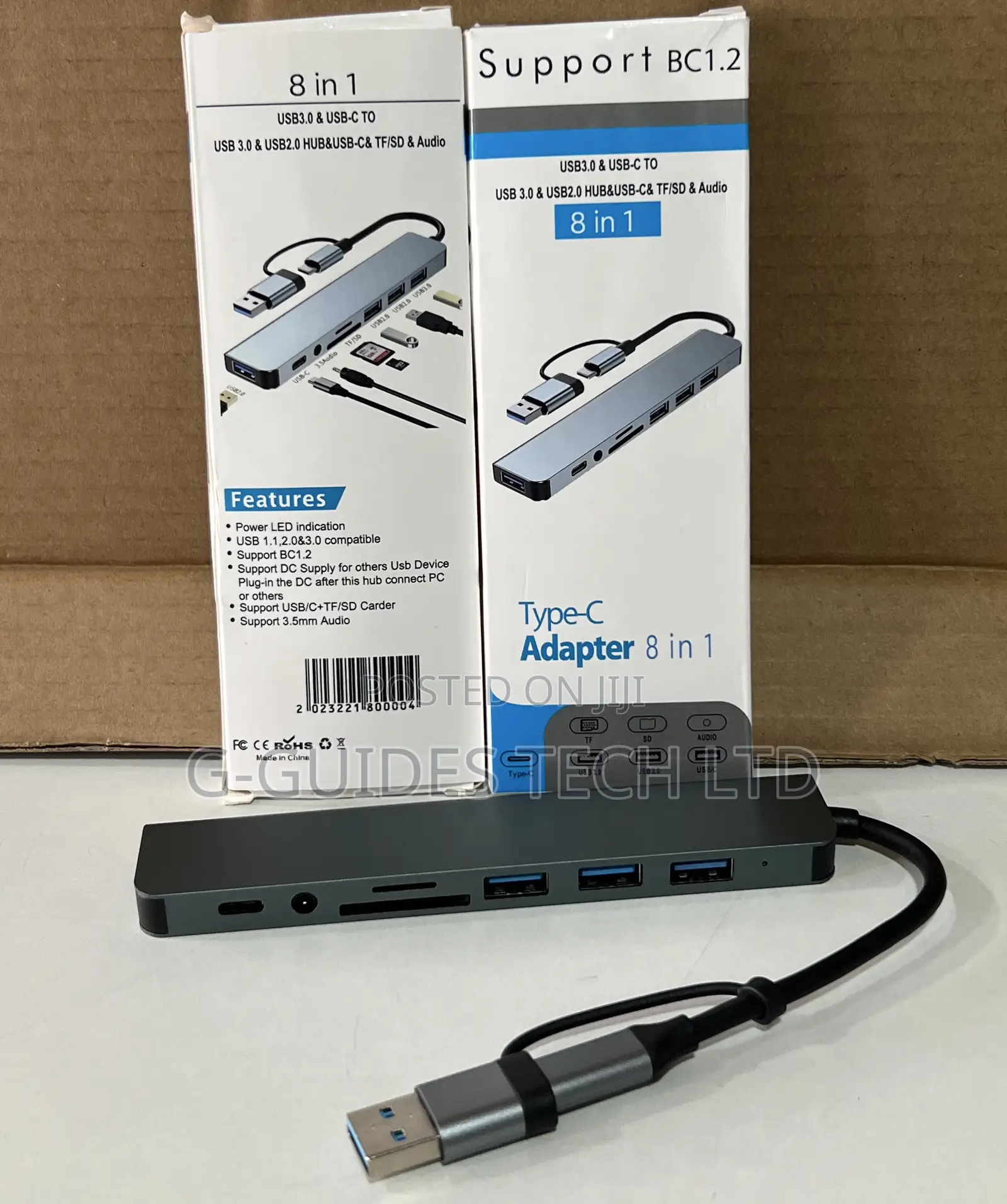8-in-1 Usb Type-C Adapter , 8-in-1 Usb Type-C Multifunction Adapter