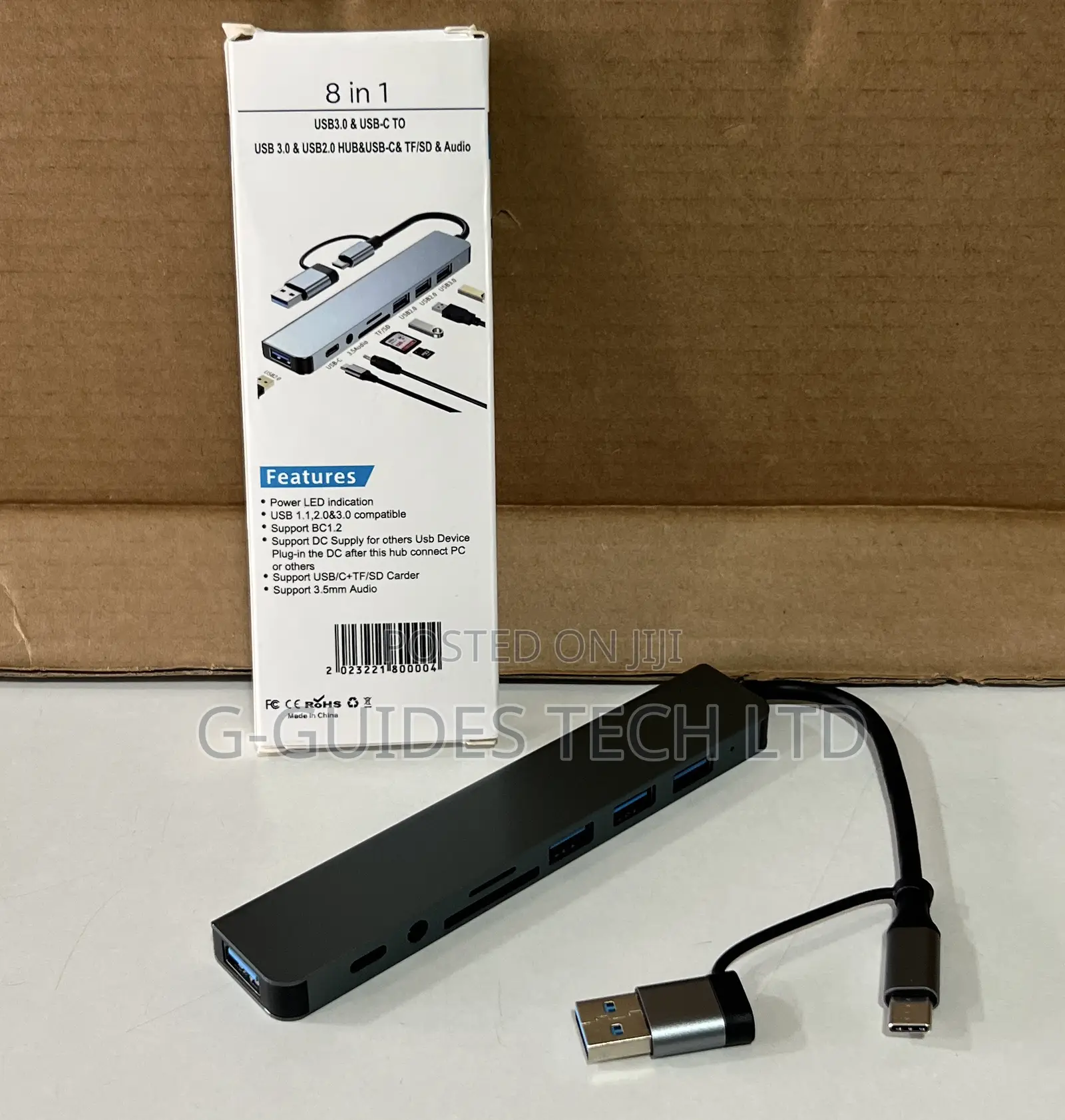 8-in-1 Usb Type-C Adapter , 8-in-1 Usb Type-C Multifunction Adapter