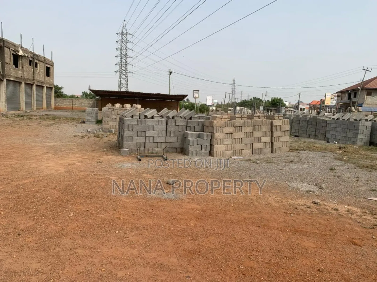 Blocks Factory Company for Sale Located at Oyibi and Is on Seven Plots