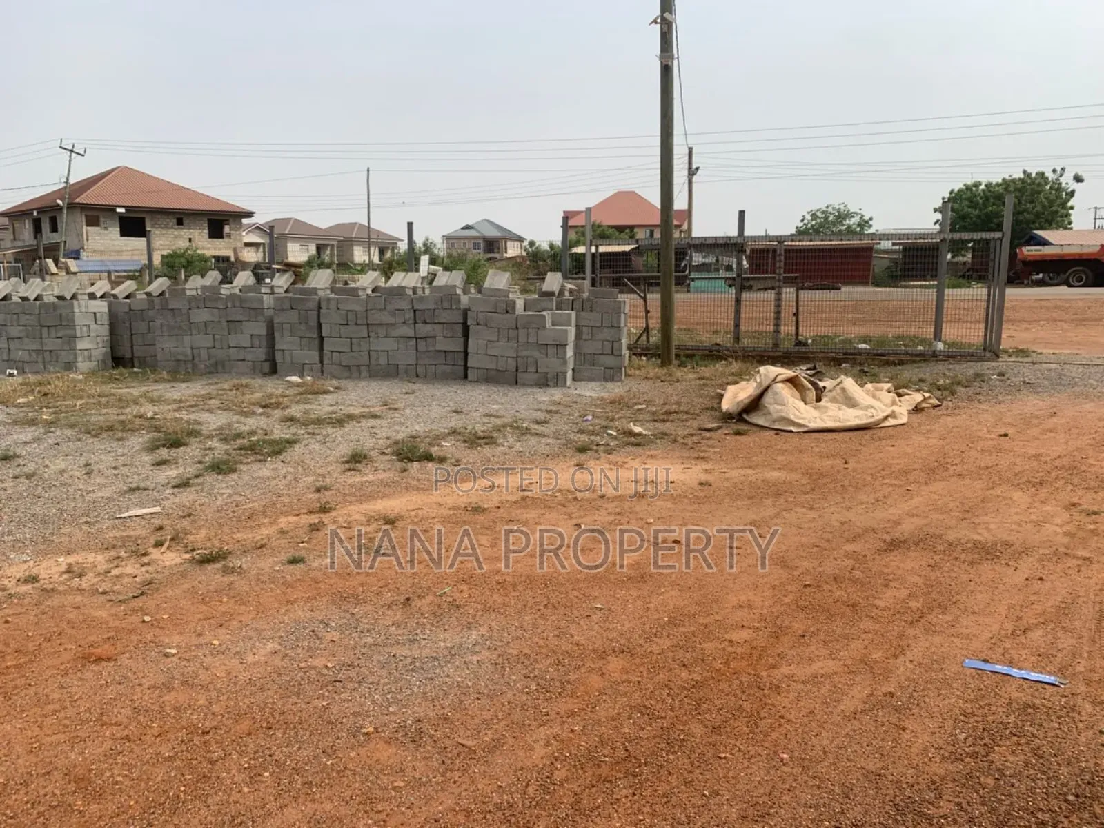 Blocks Factory Company for Sale Located at Oyibi and Is on Seven Plots