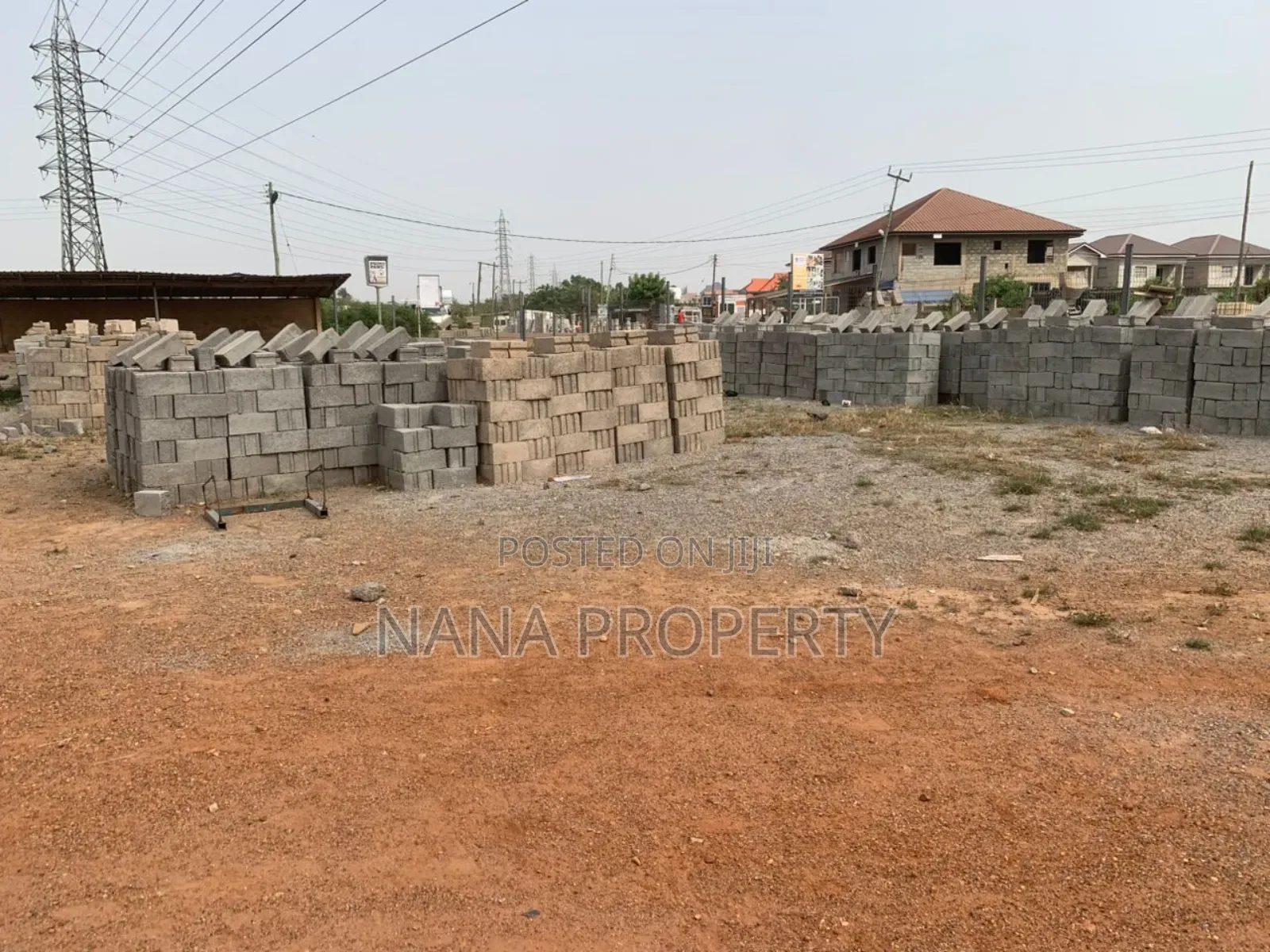 Blocks Factory Company for Sale Located at Oyibi and Is on Seven Plots