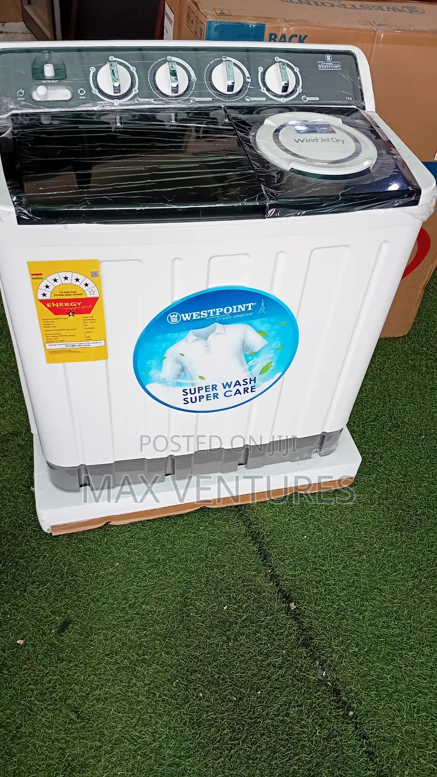 WTF- 724.p- 7kg Westpoint Twin Tub Washing Machine – Brand New Wash