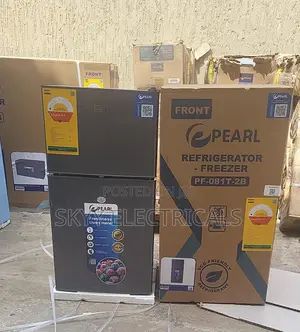 Pearl (Pf081-2b) Double Door Fridge New