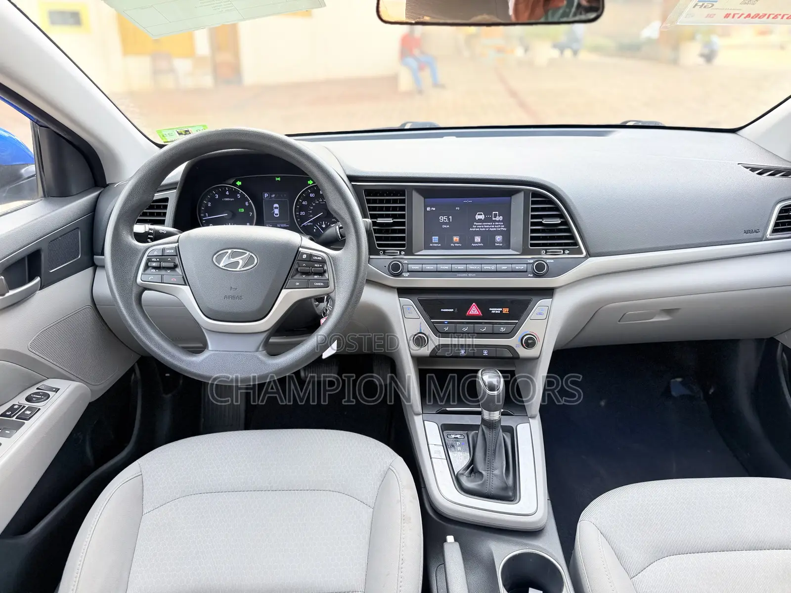 Hyundai Elantra 2017 Blue