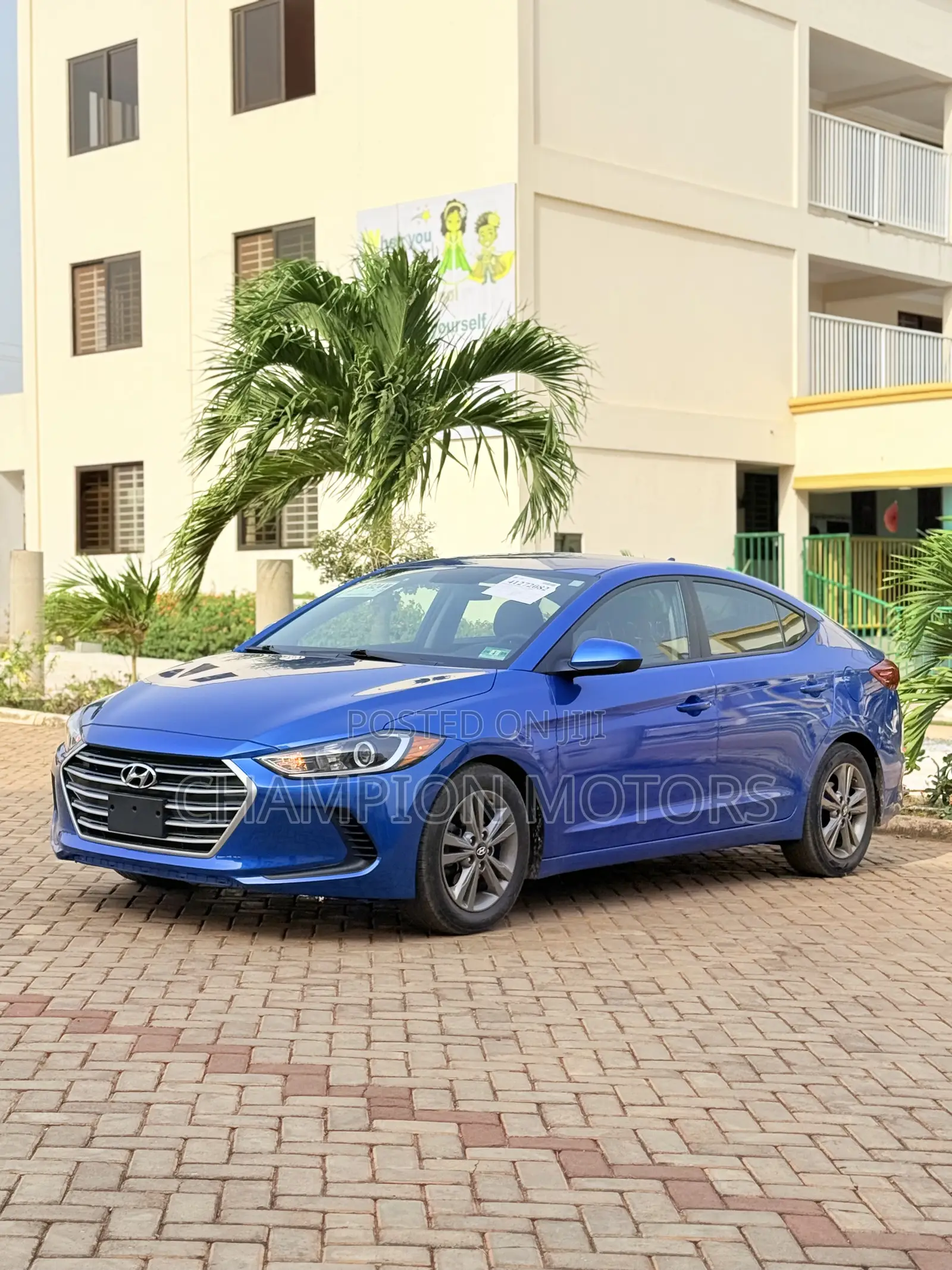 Hyundai Elantra 2017 Blue