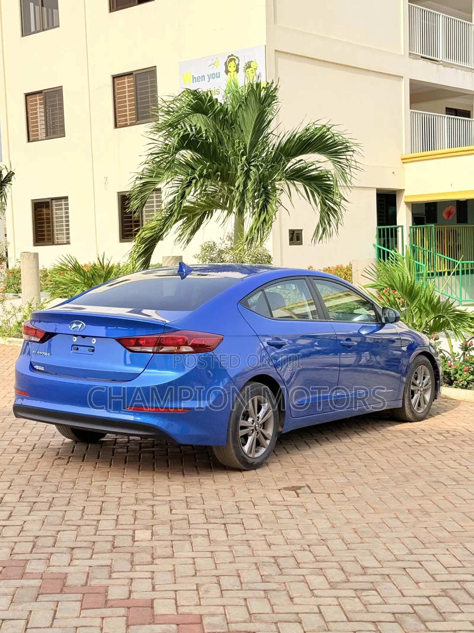 Hyundai Elantra 2017 Blue
