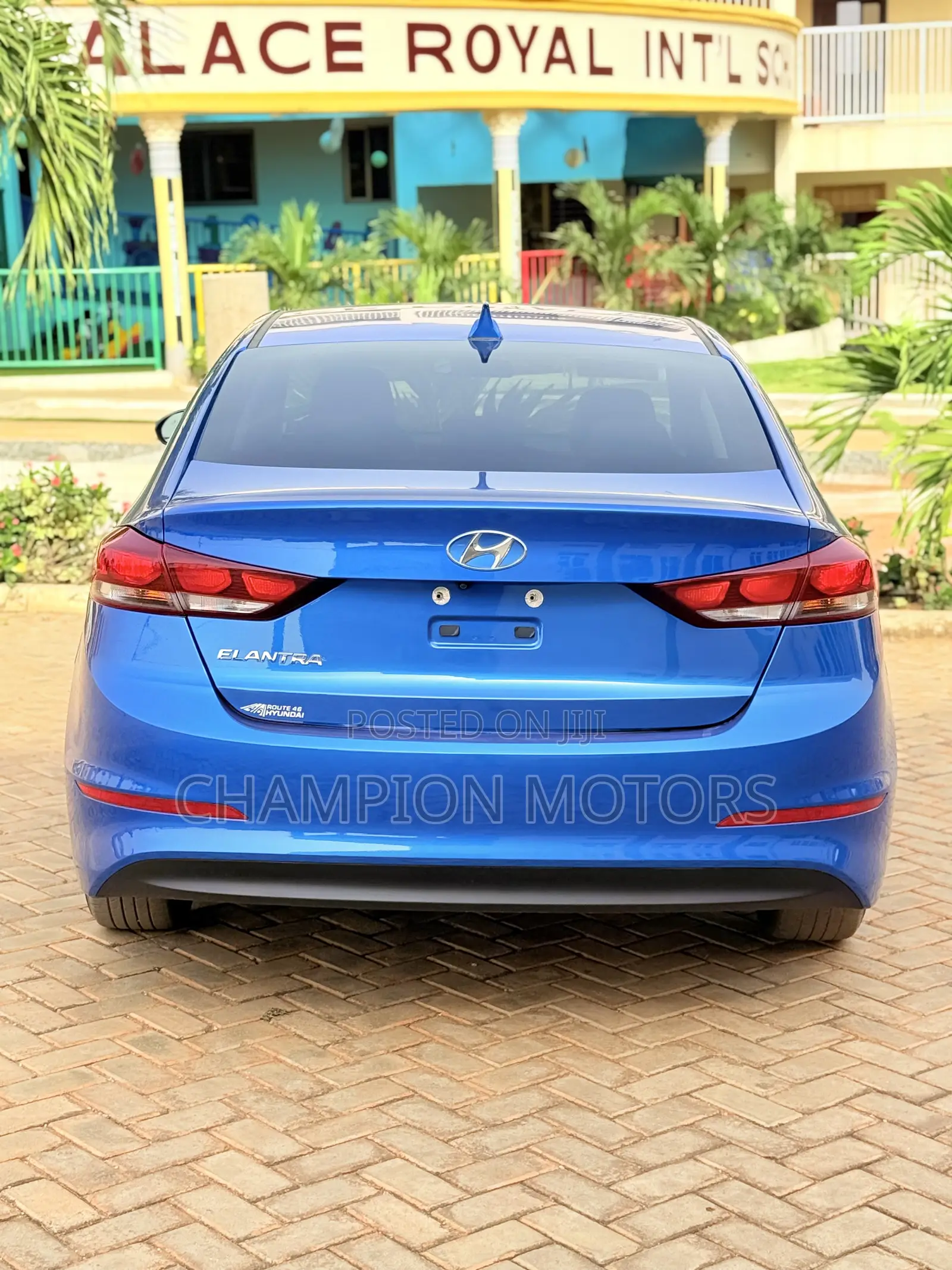 Hyundai Elantra 2017 Blue