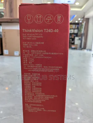 Lenovo Thinkvision T24d-40 - Led Docking Monitor - Full Hd - 24"