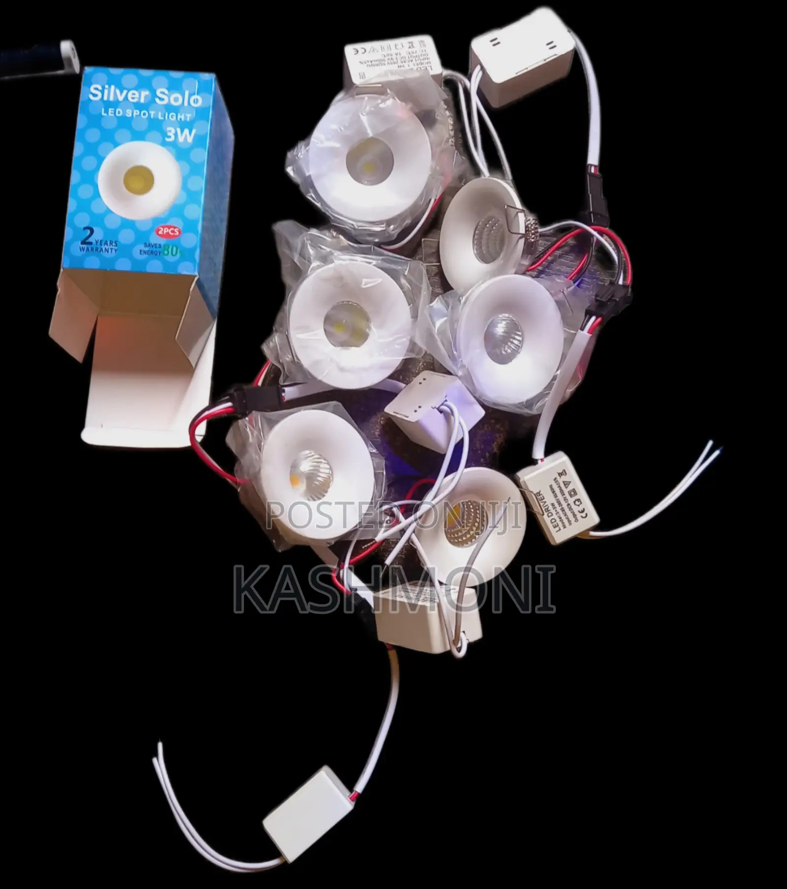 3watts Spot Lights. Three Colours and Two Colours