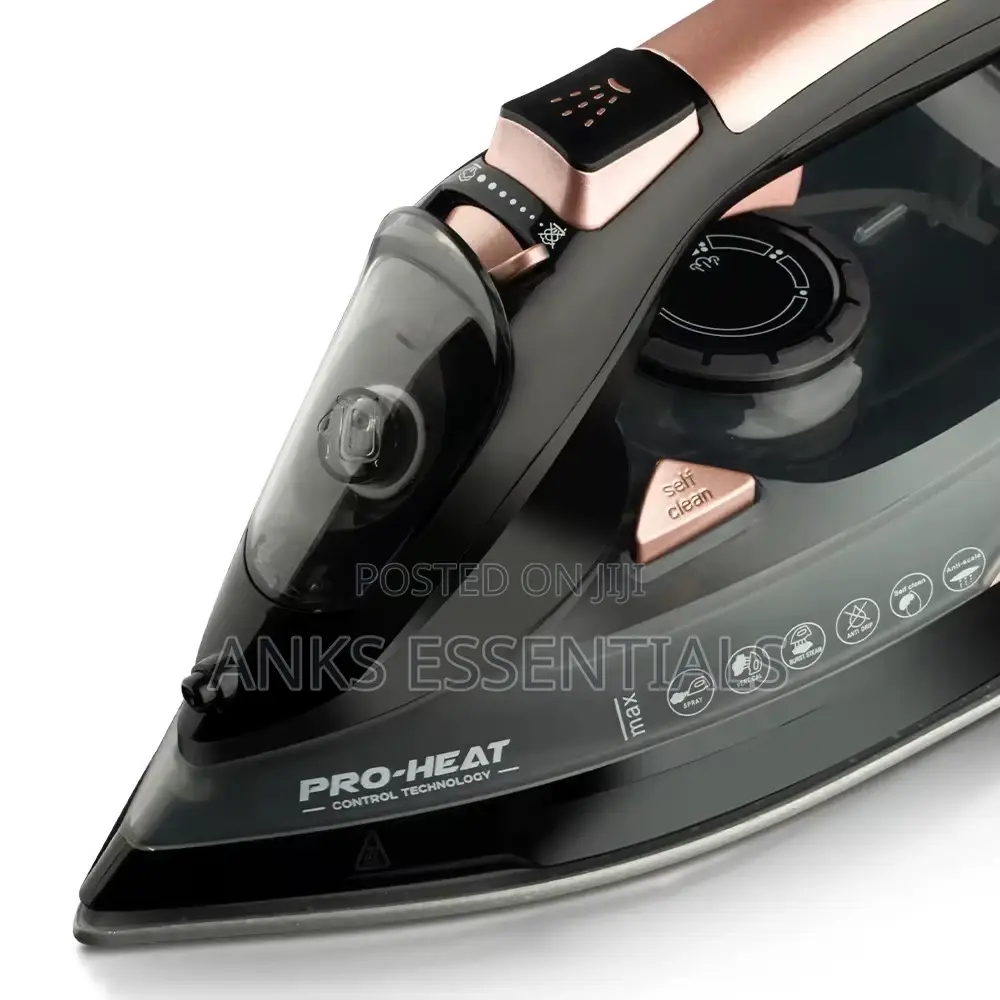 Raf Pro-Heat Steam Iron With Self Clean Temperature Control