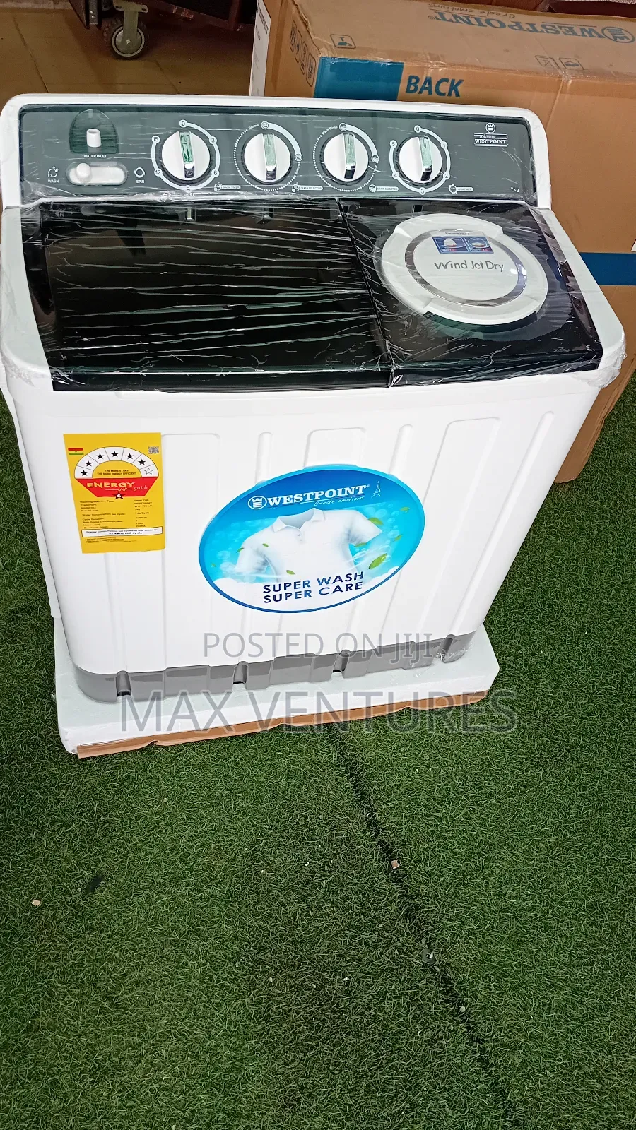 WTF- 724.p- 7kg Westpoint Twin Tub Washing Machine – Brand New Wash