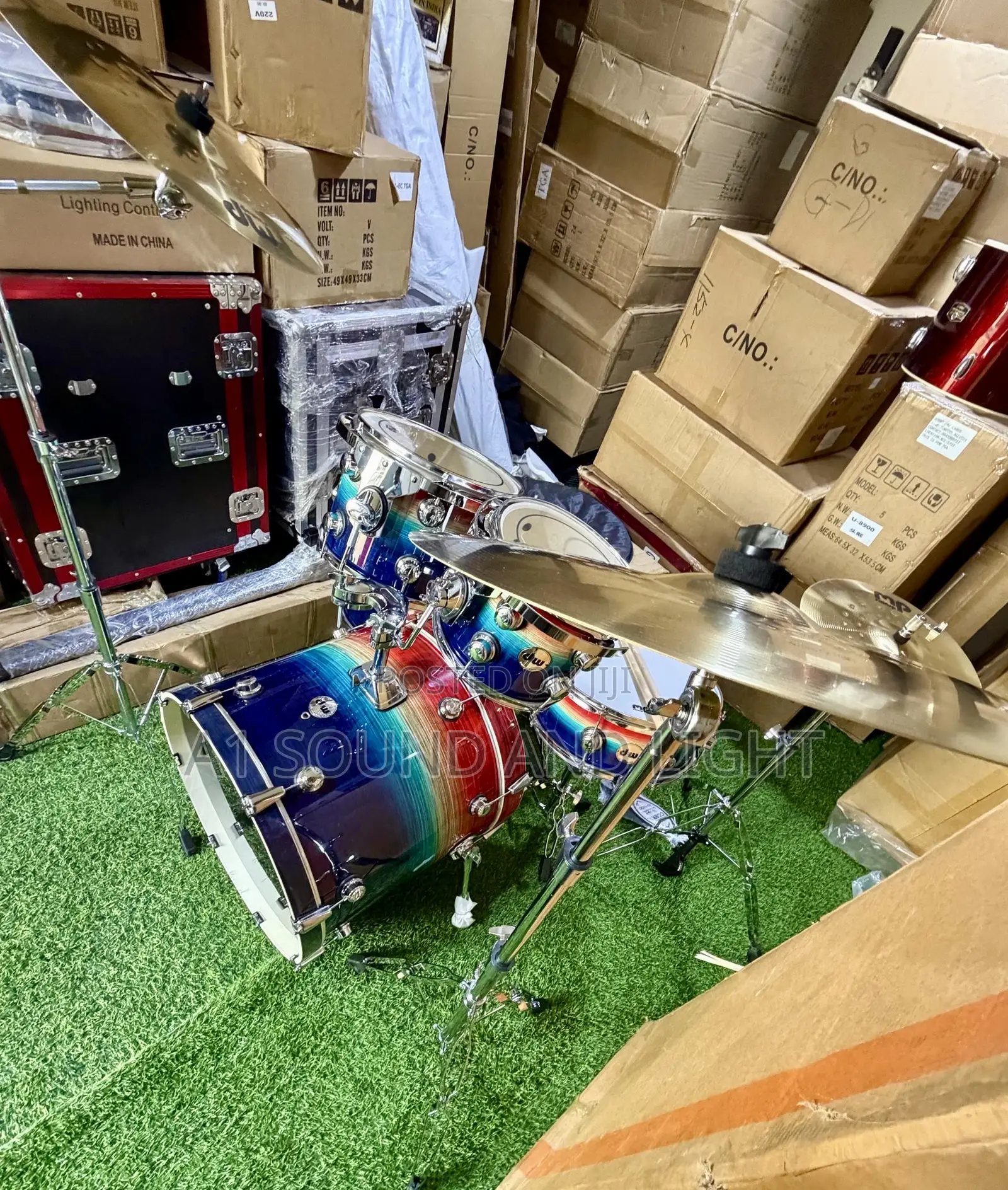 Dw 5 Pieces Complete Drum Set [Double Carton]