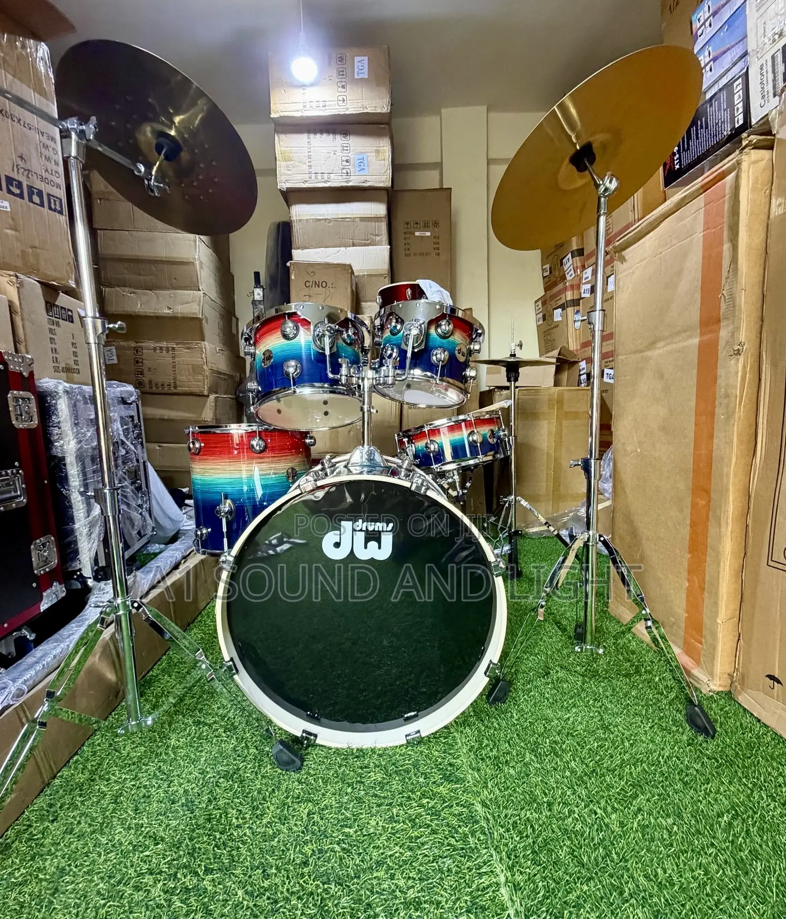 Dw 5 Pieces Complete Drum Set [Double Carton]