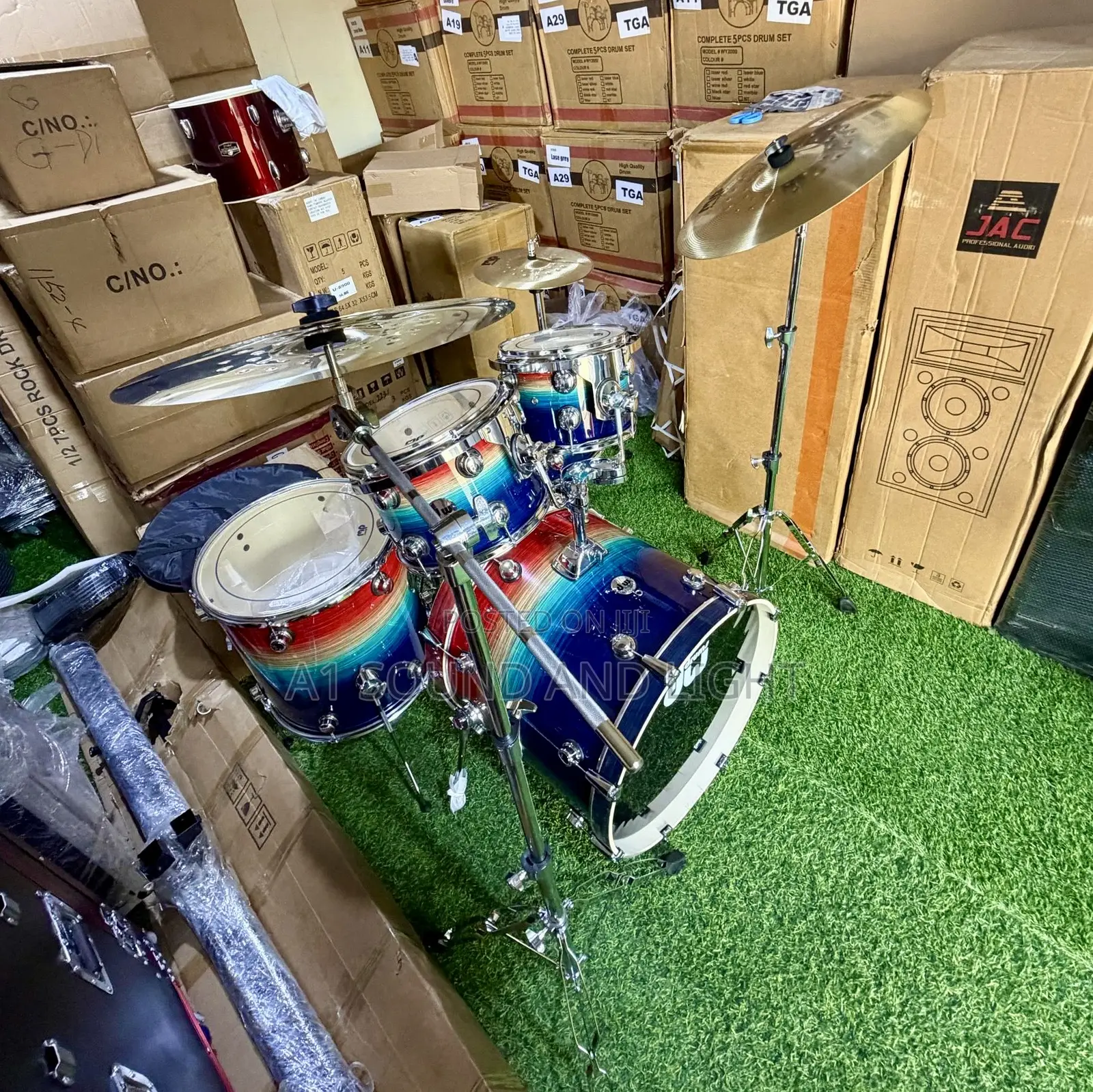 Dw 5 Pieces Complete Drum Set [Double Carton]