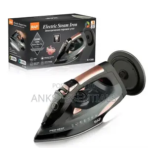 Raf Pro-Heat Cordless Steam Iron With Adjustable Temperature