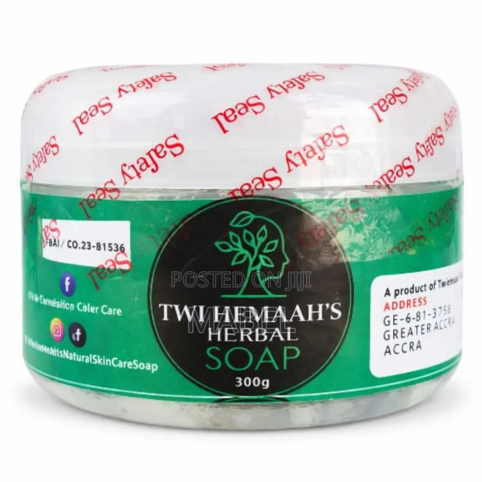 Herbal Skin Twi Hemaah Herbal Soap-300g