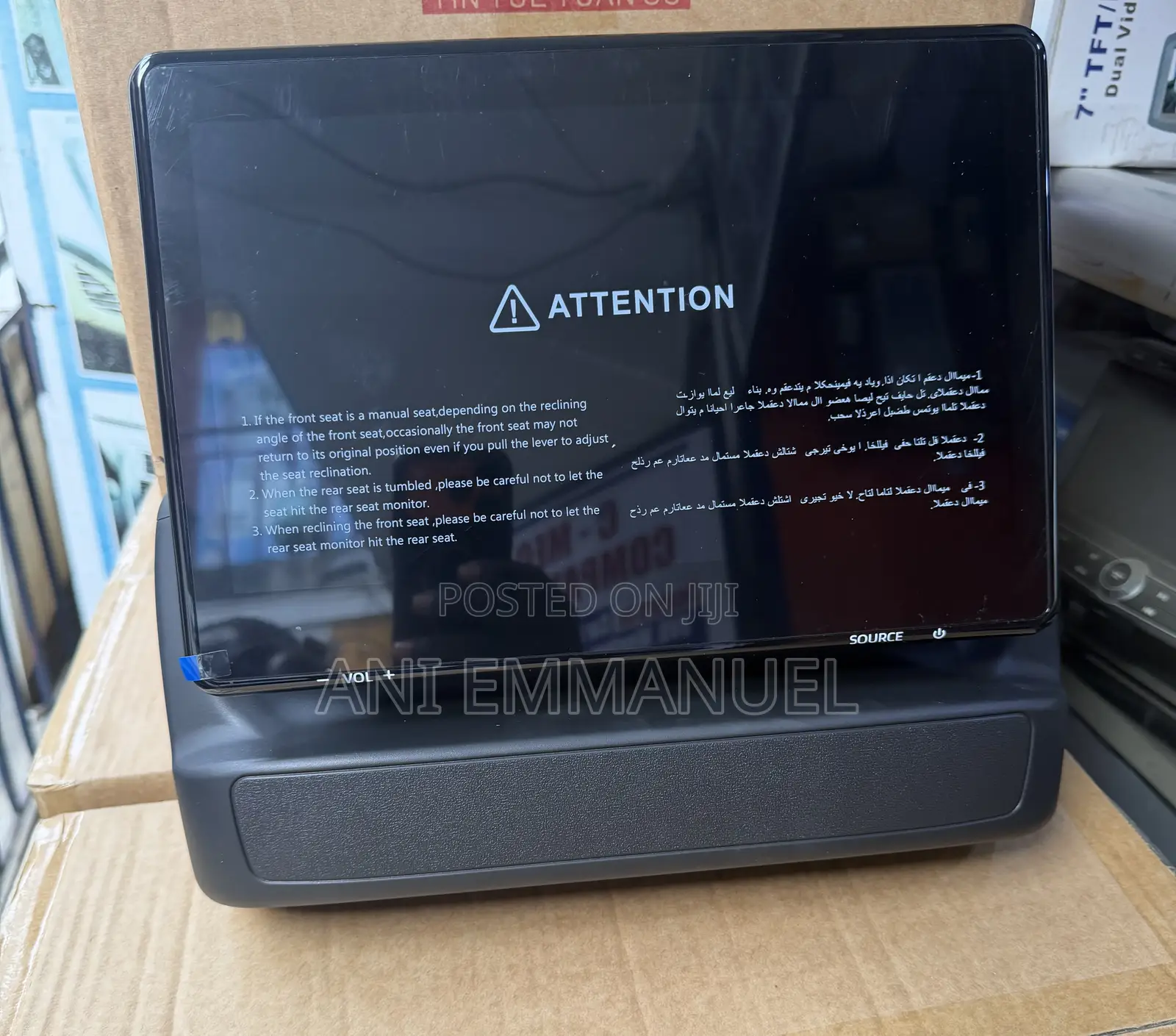 Toyota Landcruiser 300 Android Headrest