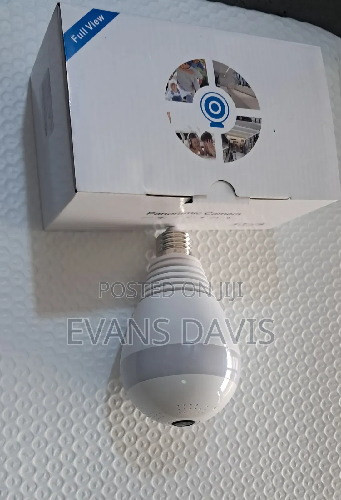 Panoramic Bulb Hidden Camera - 4mp
