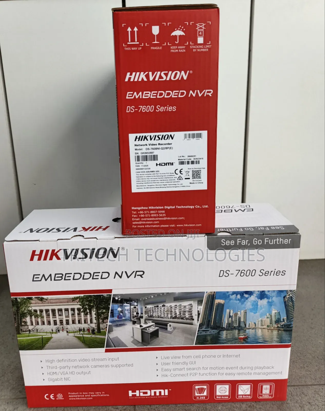 Hikvision Ds-7608ni-Q2/8p 8ch Poe NVR