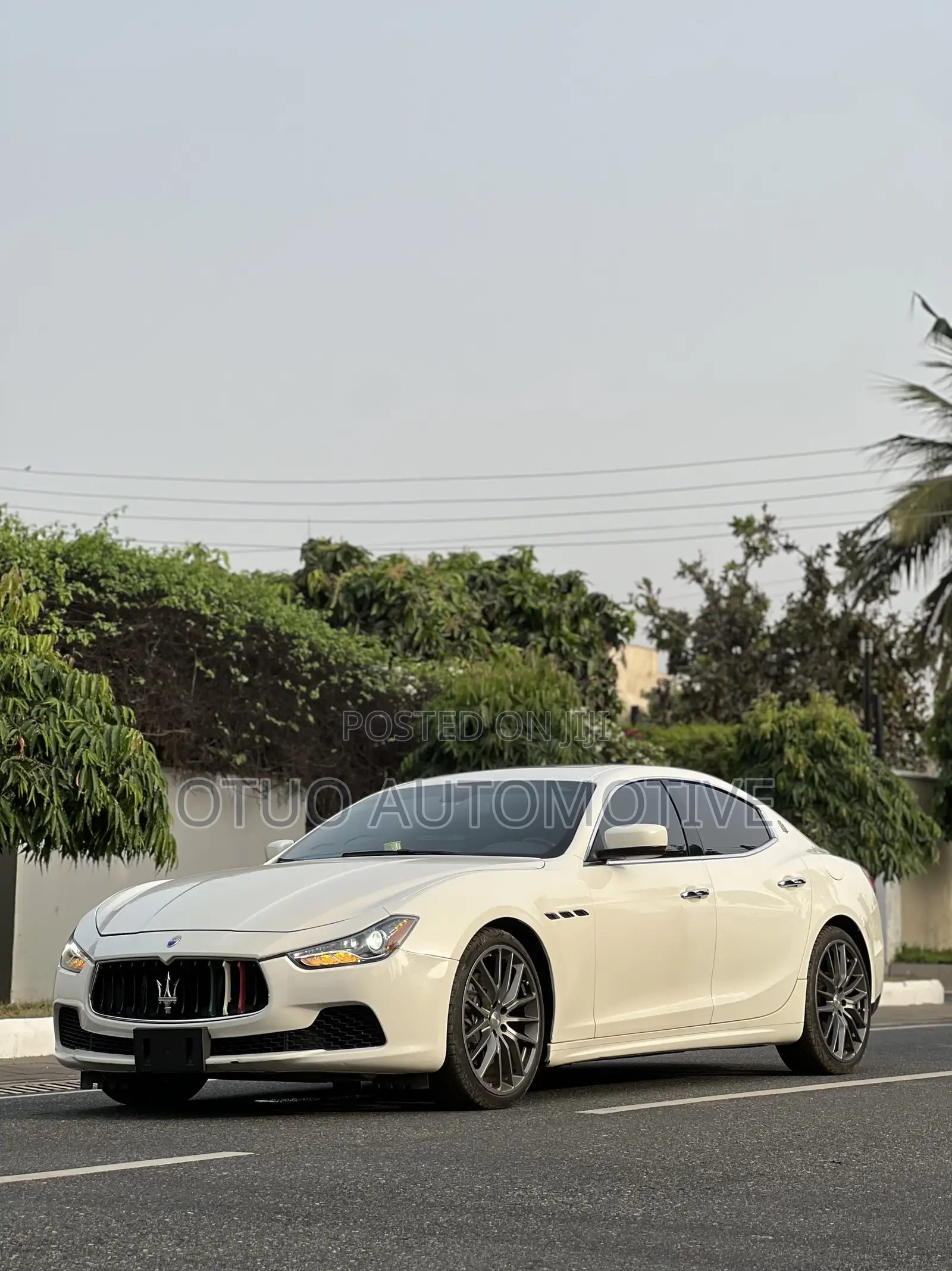 Maserati Ghibli S Q4 4dr Sedan AWD (3.0L 6cyl Turbo 8A) 2015 White