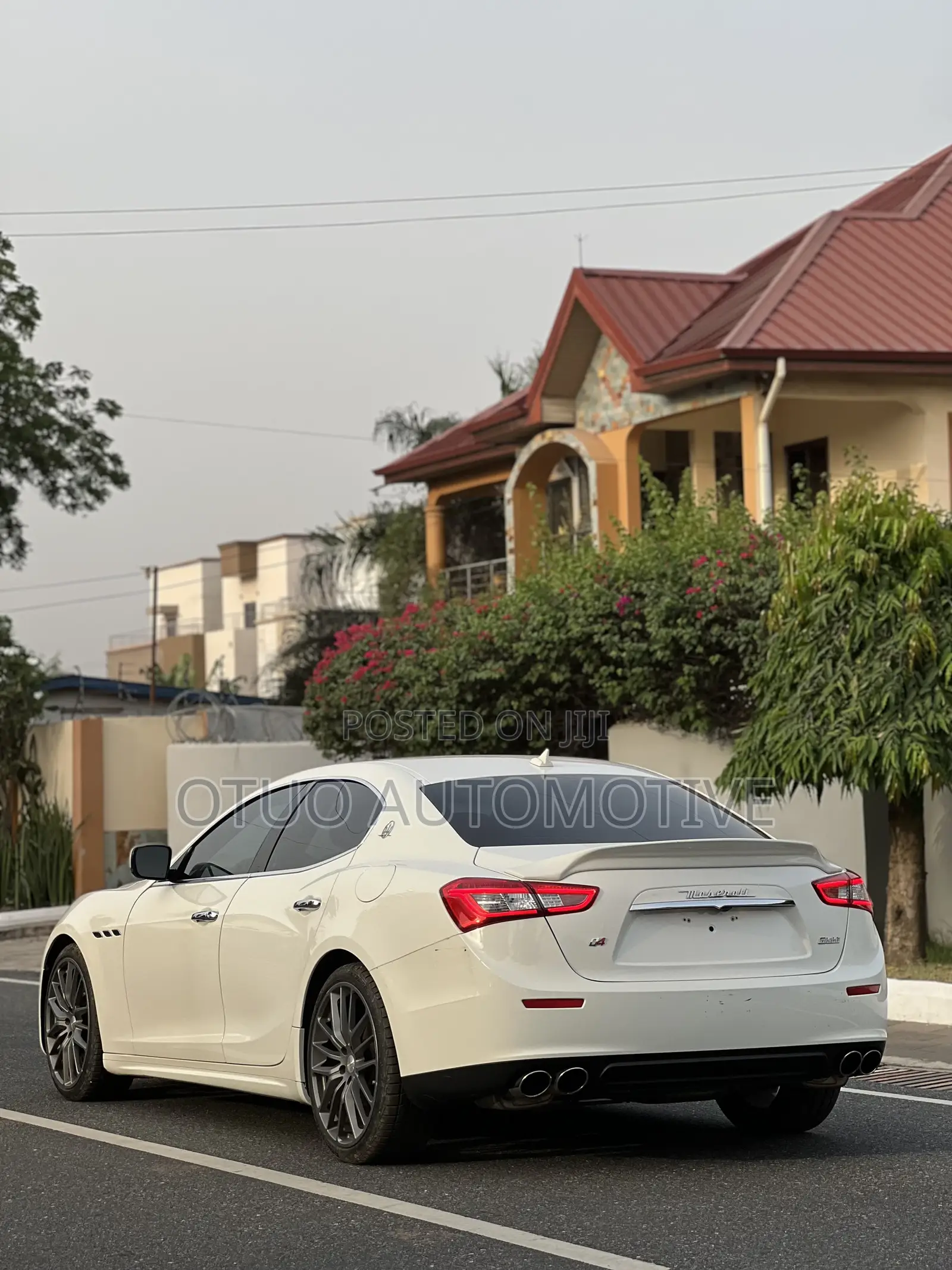 Maserati Ghibli S Q4 4dr Sedan AWD (3.0L 6cyl Turbo 8A) 2015 White