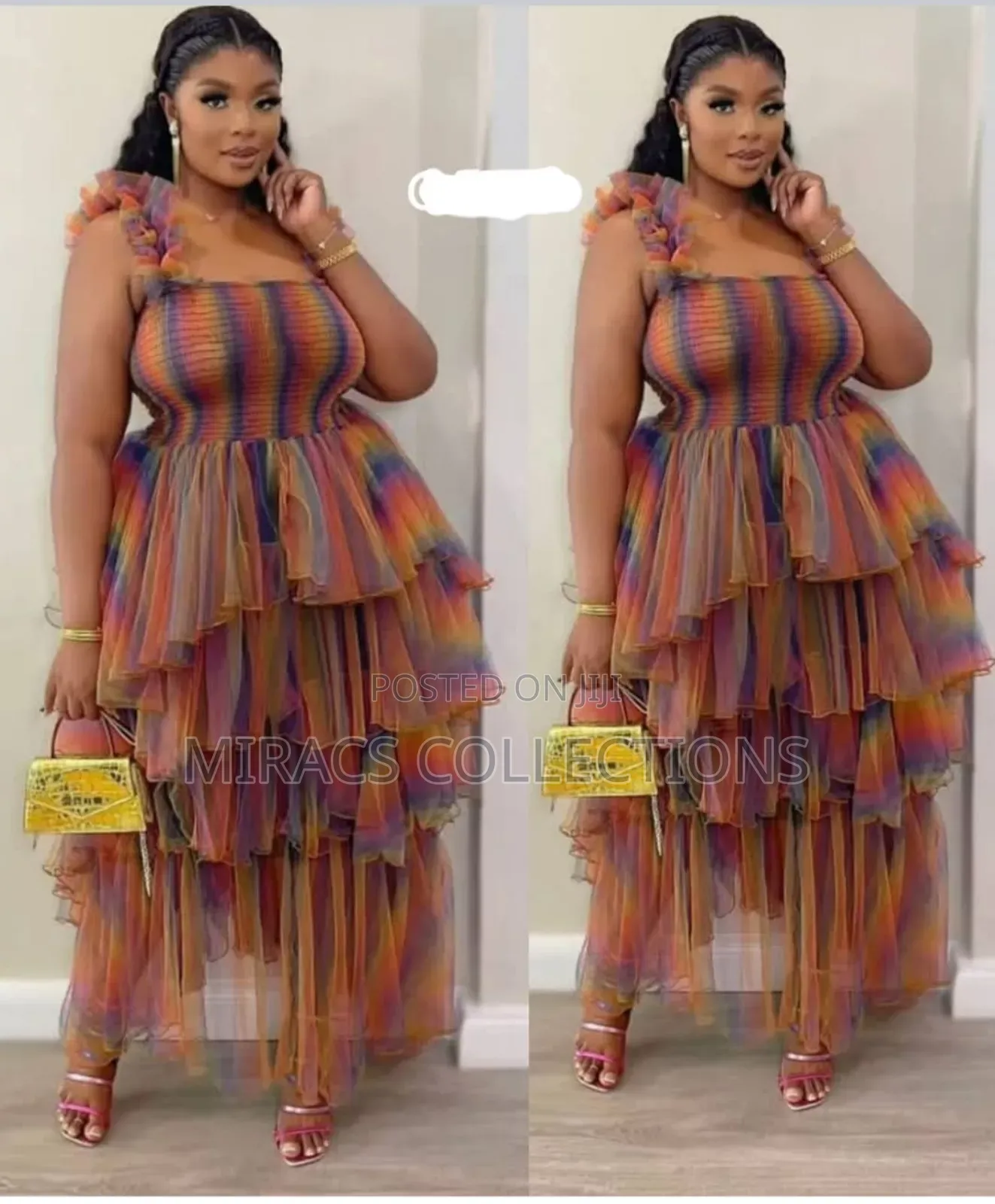 Classy Rainbow Dress