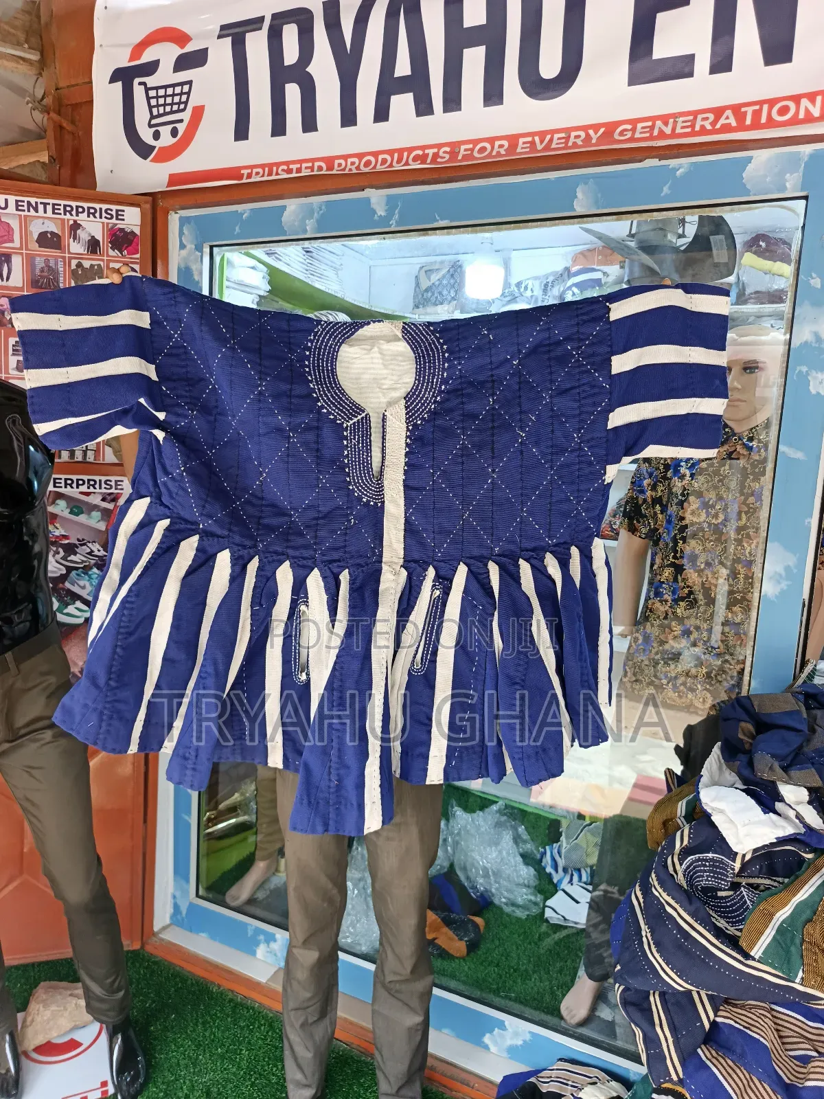 Buy Authentic Batakari Smock in Ghana – Premium Ghanaian Smock-Tryahu