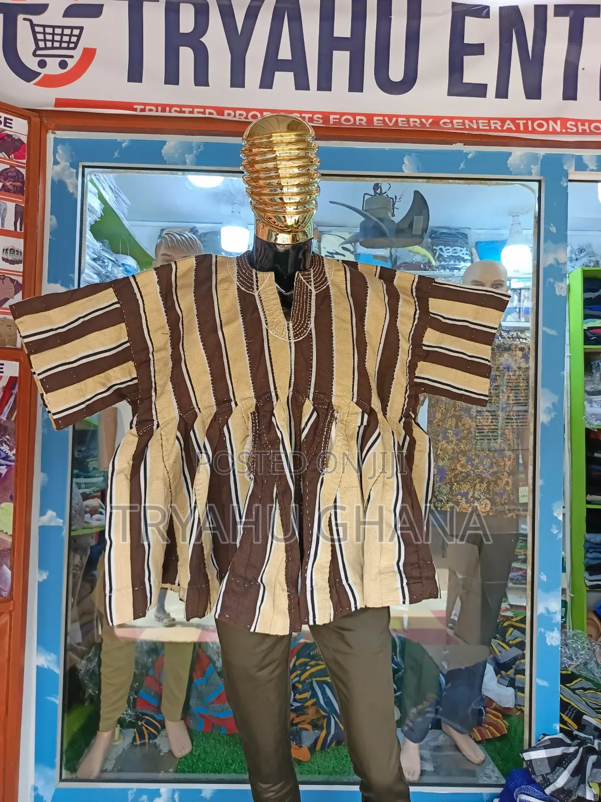 Buy Authentic Batakari Smock in Ghana Online at Tryahu Smock Hub