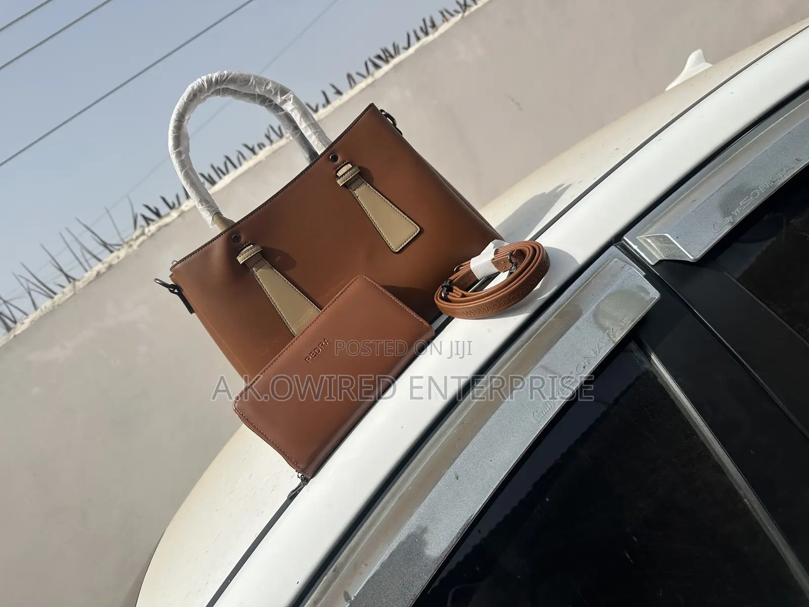 Quality Pedra and Jacquemus Bags Available in Black , Brown and Kaki