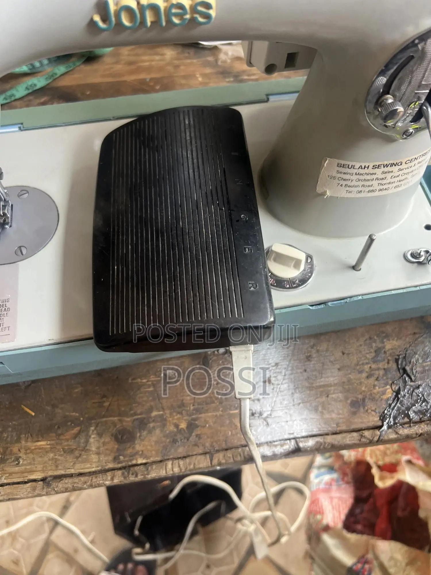 Jones Straight Stitch Sewing Machine