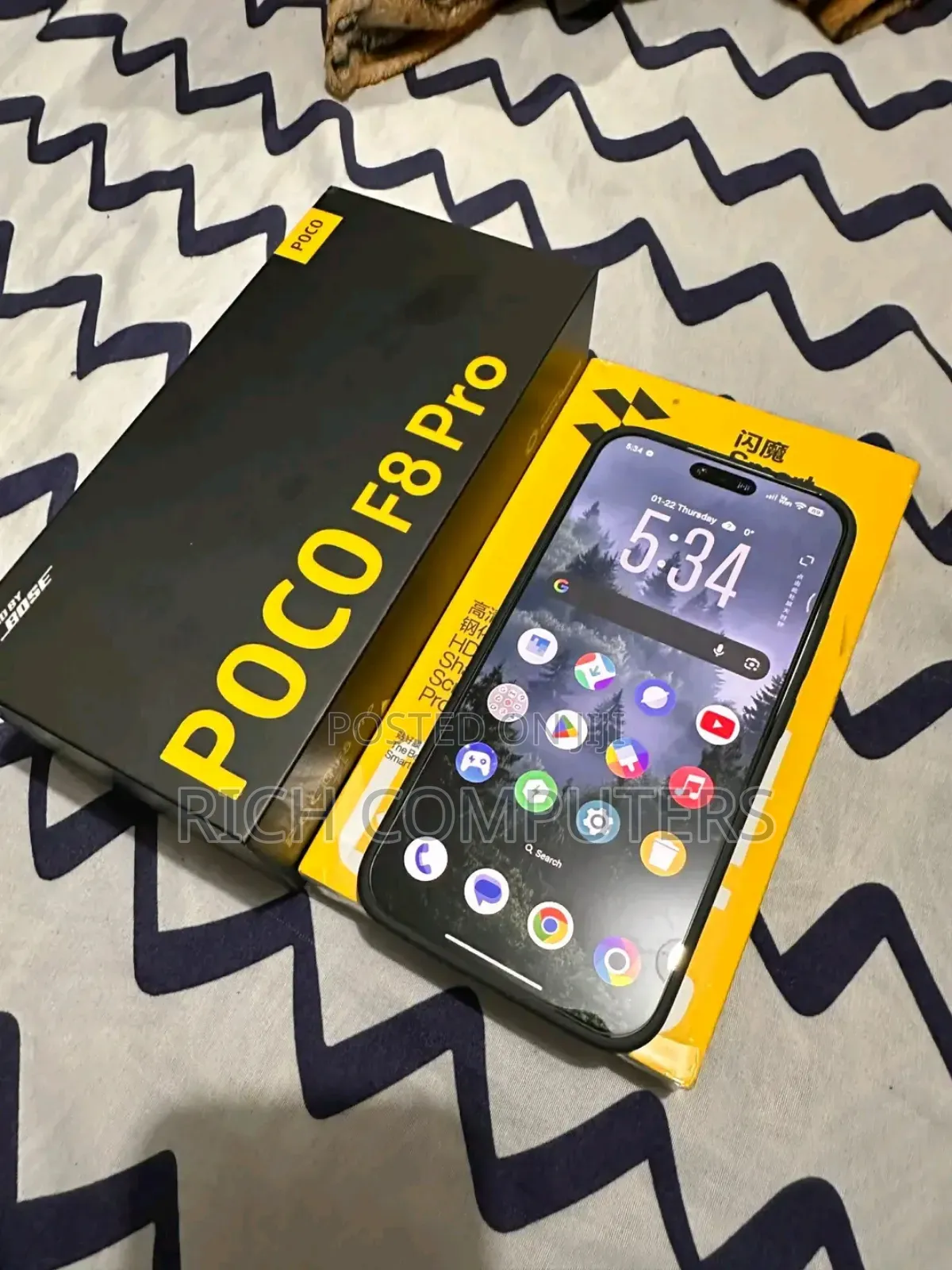 New Xiaomi Poco F7 Pro 512 GB Black