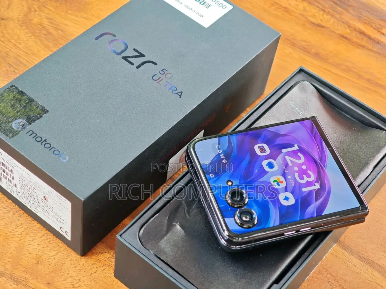 New Motorola Razr 60 Ultra 512 GB Black