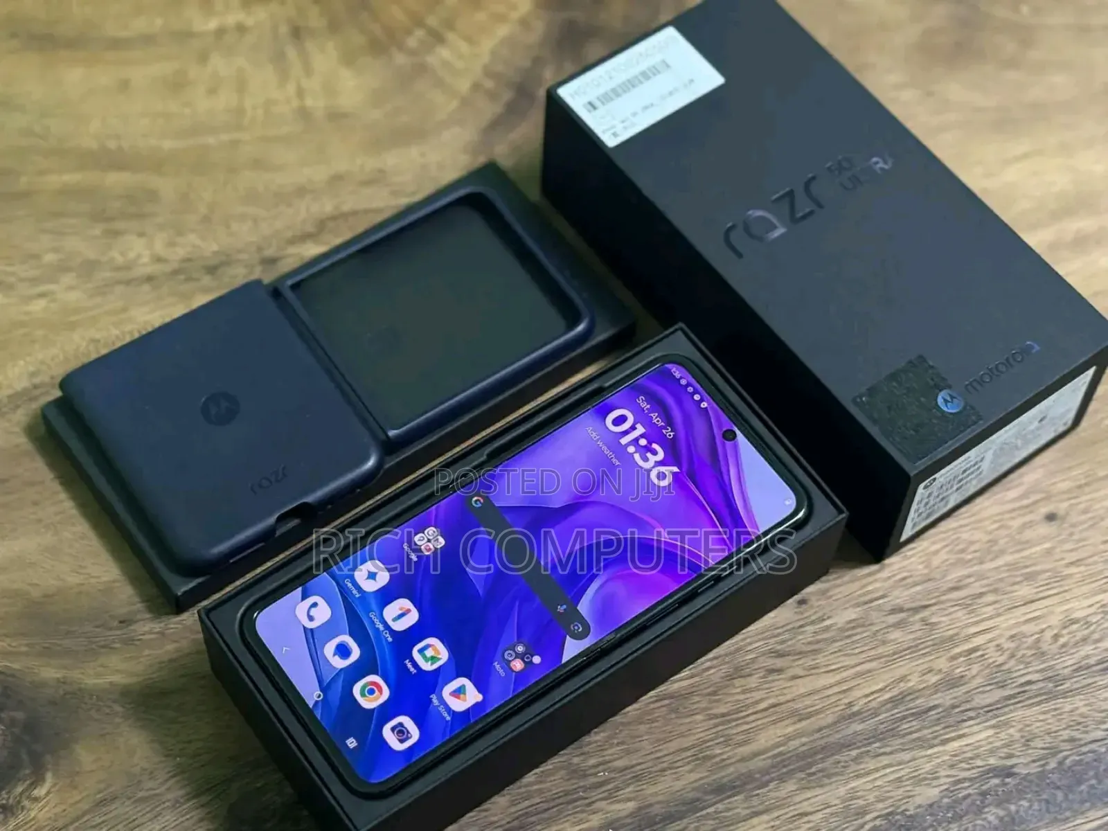New Motorola Razr 60 Ultra 256 GB Black