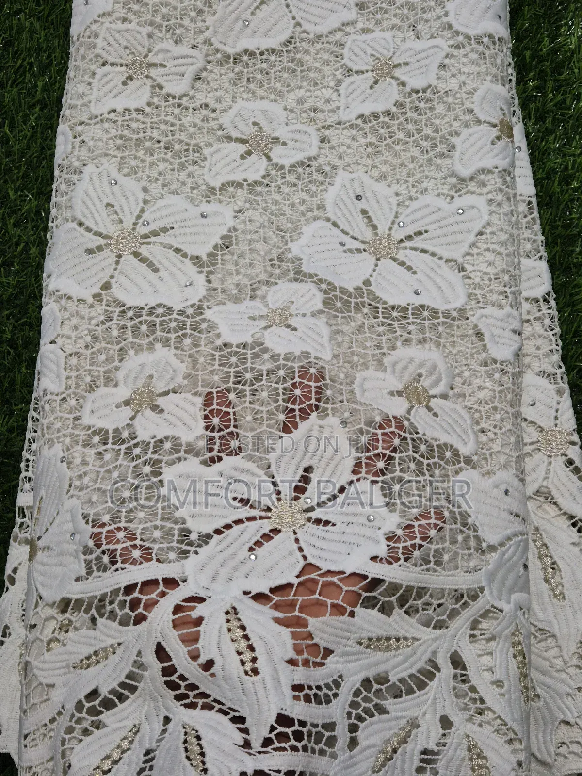 Exquisite Embroidery Guipure Lace