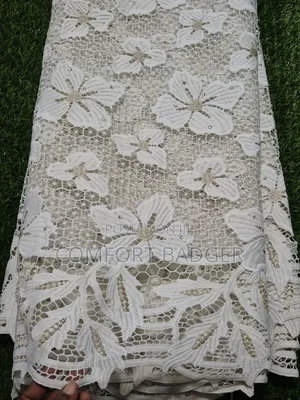 Exquisite Embroidery Guipure Lace