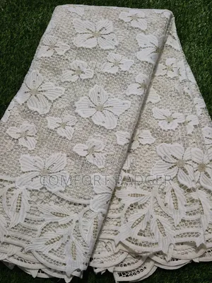 Exquisite Embroidery Guipure Lace